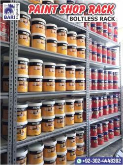 Paint Shop Rack | Adjustable Rack | Store Rack in Lahore - Image 1