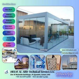 Paints, Tiles, Staircase, Railing, Balcony, Glass Work, Manufact in Ajman - Image 11