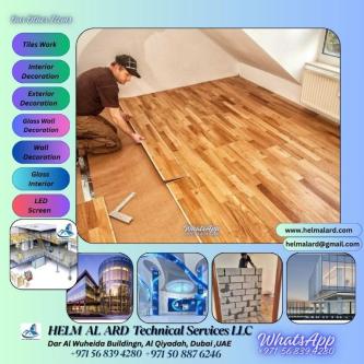 Paints, Tiles, Staircase, Railing, Balcony, Glass Work, Manufact in Ajman - Image 14