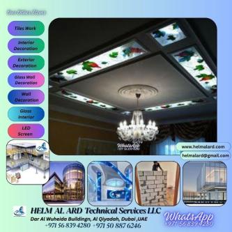 Paints, Tiles, Staircase, Railing, Balcony, Glass Work, Manufact in Ajman - Image 20