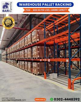 Pallet Racking | Double Deep Pallet Racking | Drive Through Rack in Lahore - Image 1