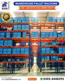 Pallet Racking | Double Deep Pallet Racking | Drive Through Rack in Lahore - Image 2