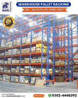 Pallet Racking | Double Deep Pallet Racking | Drive Through Rack in Lahore - Image 4