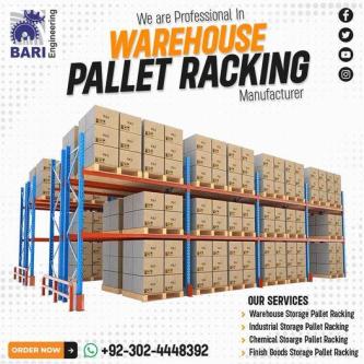 Pallet Racking | Industrial Pallet Rack |Logistic Pallet Racking in Pasrūr - Image 1