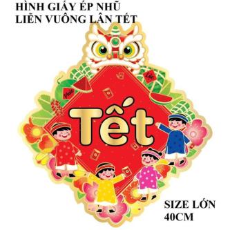 Paper Pressed Square Emulsion Letters Phuc, Tet Letters, … in Malacca Town - Image 1