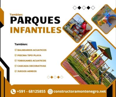 Parques Infantiles Resistentes Bolivia. en Huanuni - Imagen 1