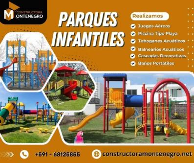 Parques Infantiles con Estilo Propio. en Sipe Sipe - Imagen 1