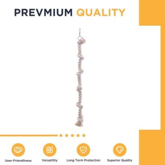 Parrot Chew Toy Cotton Rope Climbing Ladder Bird Activity … in Singapore - Image 1