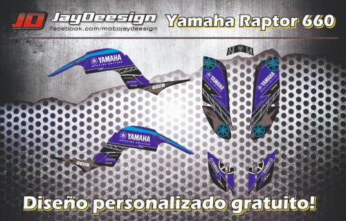 Pegatinas Yamaha Raptor660 en Arona - Imagen 3