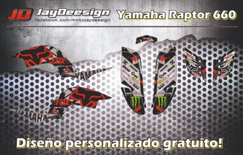 Pegatinas Yamaha Raptor660 en Arona - Imagen 4