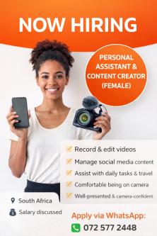 Personal Assistant & Content Creator in Benoni - Image 1