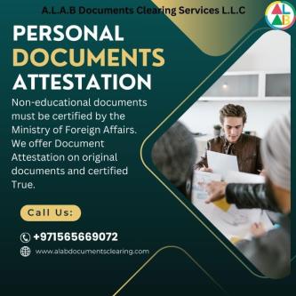 Personal documents attestation Dubai in Dubai - Image 1