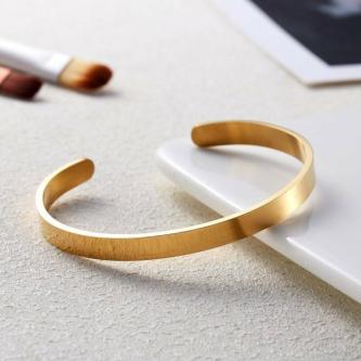 Personalized Custom Bangle Bracelet Bangle Cuff Engraved … in Singapore - Image 1