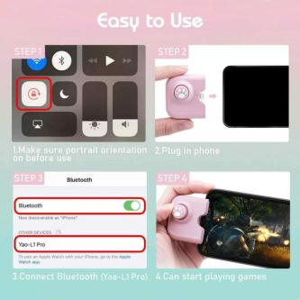 Phone Game Controller Mini Phone Game Controller Joystick … in Singapore - Image 1