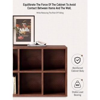 Pine Wood Large Storage Book Shelf | Composable + Stackable … in Woodlands - Image 1