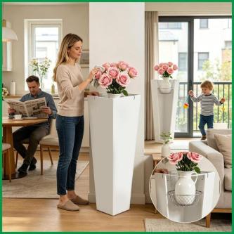 Plant Risers for Inside Pots Adjustable Height Flower Riser … in Singapore - Image 1