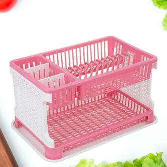Plastic Kitchen Organizer Rack with Water Storing Tray in Delhi - Image 1