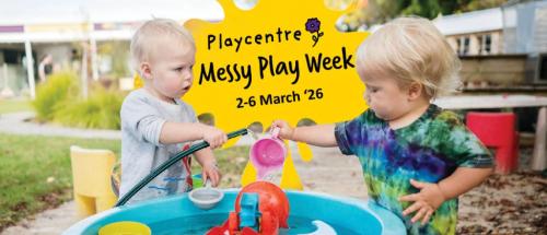 Playcentre Messy Play Week in Tuakau - Image 1