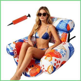 Pool Floats Adults Inflatable Adjustable Heavy Duty … in Singapore - Image 1
