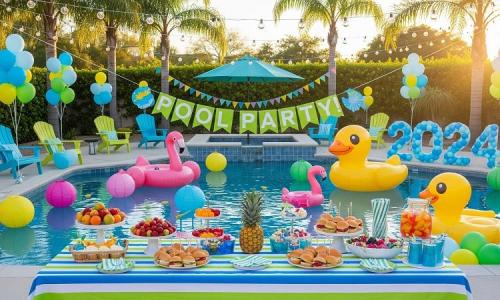 Pool Party Decorations in Allahabad - Image 1
