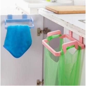 Portable Kitchen Cabinet Hanging Rack Garbage Bag Plastic … in Petaling Jaya - Image 1