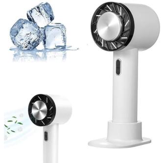 Portable Mini Handheld Ice Compress Fan USB Rechargeable … in Cairns - Image 1