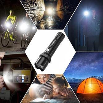Portable Waterproof Strong Bright Mini LED Flashlight USB … in George Town - Image 1