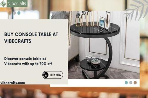Practical Console Table for Every Space-Vibecrafts in Noida - Image 1