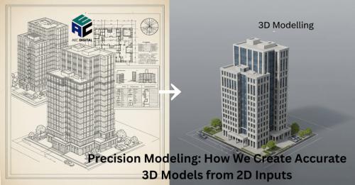 Precision 3D Modeling from 2D Drawings – AECDSL in Gurgaon - Image 1