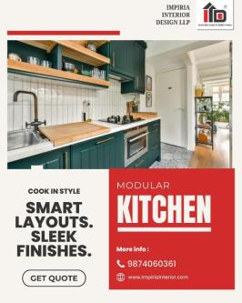 Premium Modular Kitchen Interior Designer Kolkata in Kolkata - Image 1