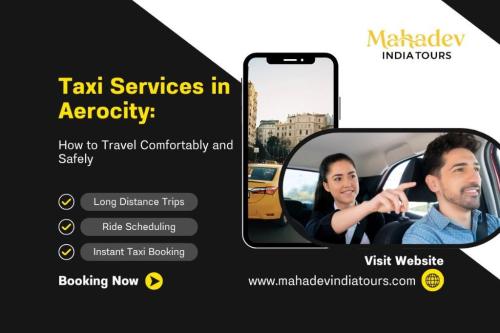 Premium Taxi Service in Aerocity – Your Reliable Travel Partner! in Karol Bāgh - Image 1