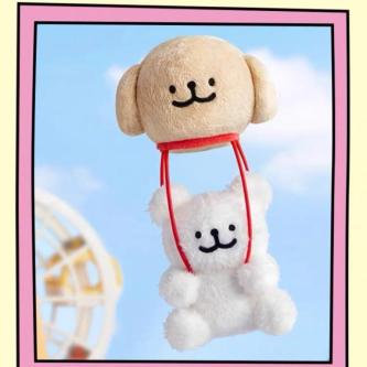(Preorder) Maltese Happy GOGO Random Box Doll Keychain (Box … in Singapore - Image 1