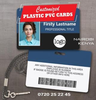 Printed Cards | Plastic Card Printing in Kitui - Image 1