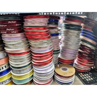 Printed Silk Ribbon 1cm Wide in Singapore - Image 1