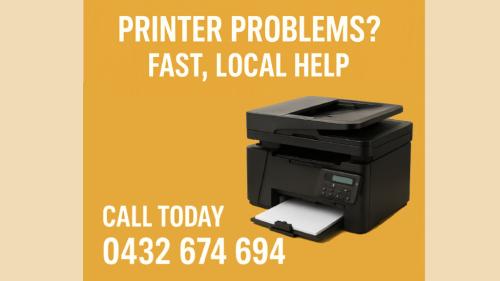Printer Problems Fast, Local Help in Elermore Vale & Surrounds in Wallsend - Image 1