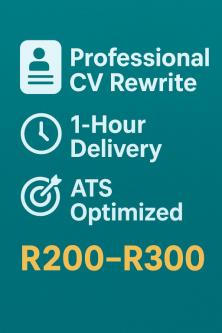 Professional CV Writer – Fast Delivery (From R150) in Sandton - Image 1