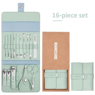 Professional Manicure Set 12/16 Pcs Full Function Kit … in Singapore - Image 1