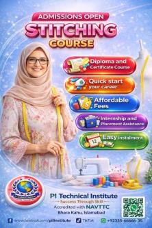 Professional Stitching Course | Admissions Open in Islamabad - Image 1