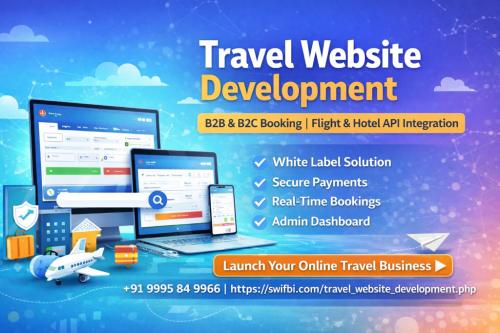 Professional Travel Website Development | Flight & Hotel Booking in Kizhake Chālakudi - Image 1