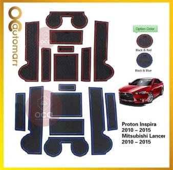 Proton Car Interior Slot Mat - Red/Blue in Klang - Image 1