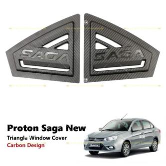 Proton Saga New Rear Side 3D Carbon Window Triangle Mirror … in Ipoh - Image 1