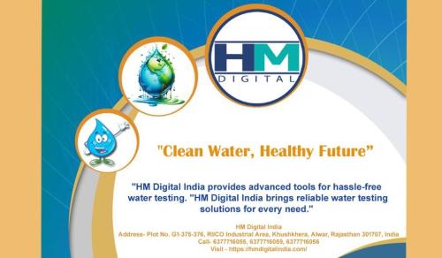 Pure Water, Precise Testing – HM Digital in Alwar - Image 1