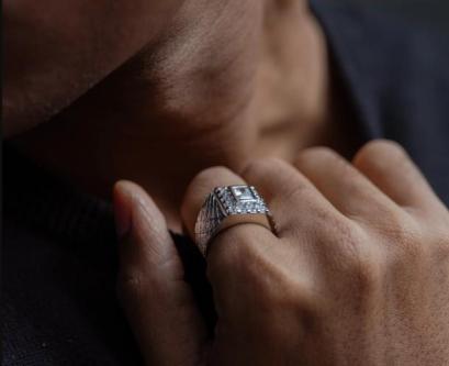 Pure silver ring for men in Mannārgudi - Image 1