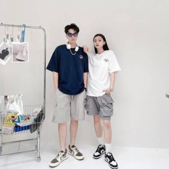 R Rggshop 1605 Side Drawstring Large Pocket Cargo Shorts in Singapore - Image 1