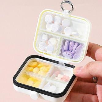 [READY STOCK] Weekly Pill Box, Portable Jewelry Storage … in Woodlands - Image 1