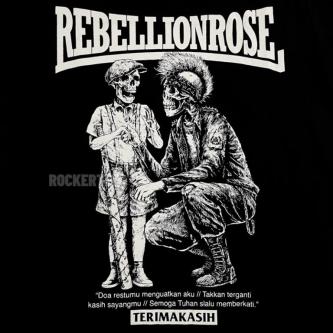 REBELLION ROSE - THANK YOU | TSHIRT BLACK | OFFICIAL MERCHANDISE in Bishan - Image 1