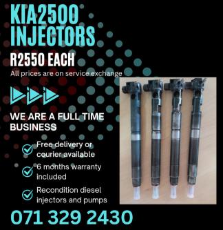 RECONDITIONED KIA R2500 INJECTORS FOR SALE in Randburg - Image 1
