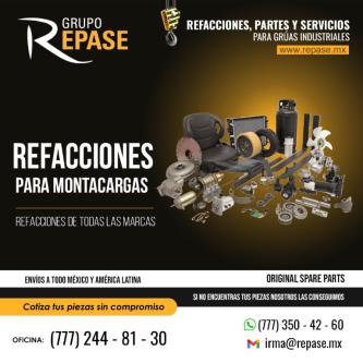 REFACCIONES PARA MONTACARGAS REPASE MX en Tejalpa - Imagen 1