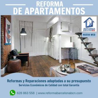 REFORMAS Y REPARACIONES EN APARTAMENTOS Y PISOS en Barcelona - Imagen 1