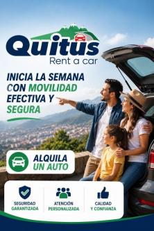 RENTA DE AUTOS PROPORCIONA TU RUTA en Puerto Quito - Imagen 1